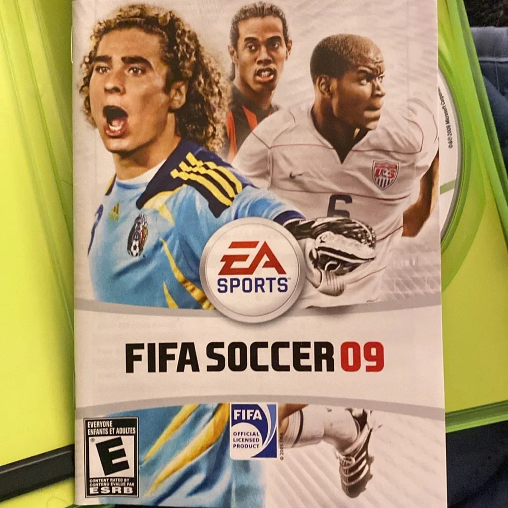 FIFA Soccer 2009 EA Sports Xbox 360 Video Game EUC